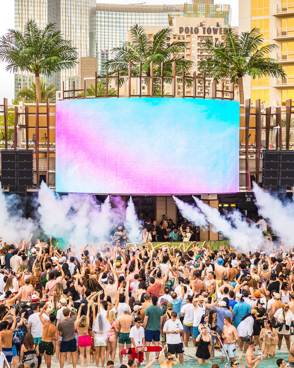 Palm Tree Beach Club in Las Vegas