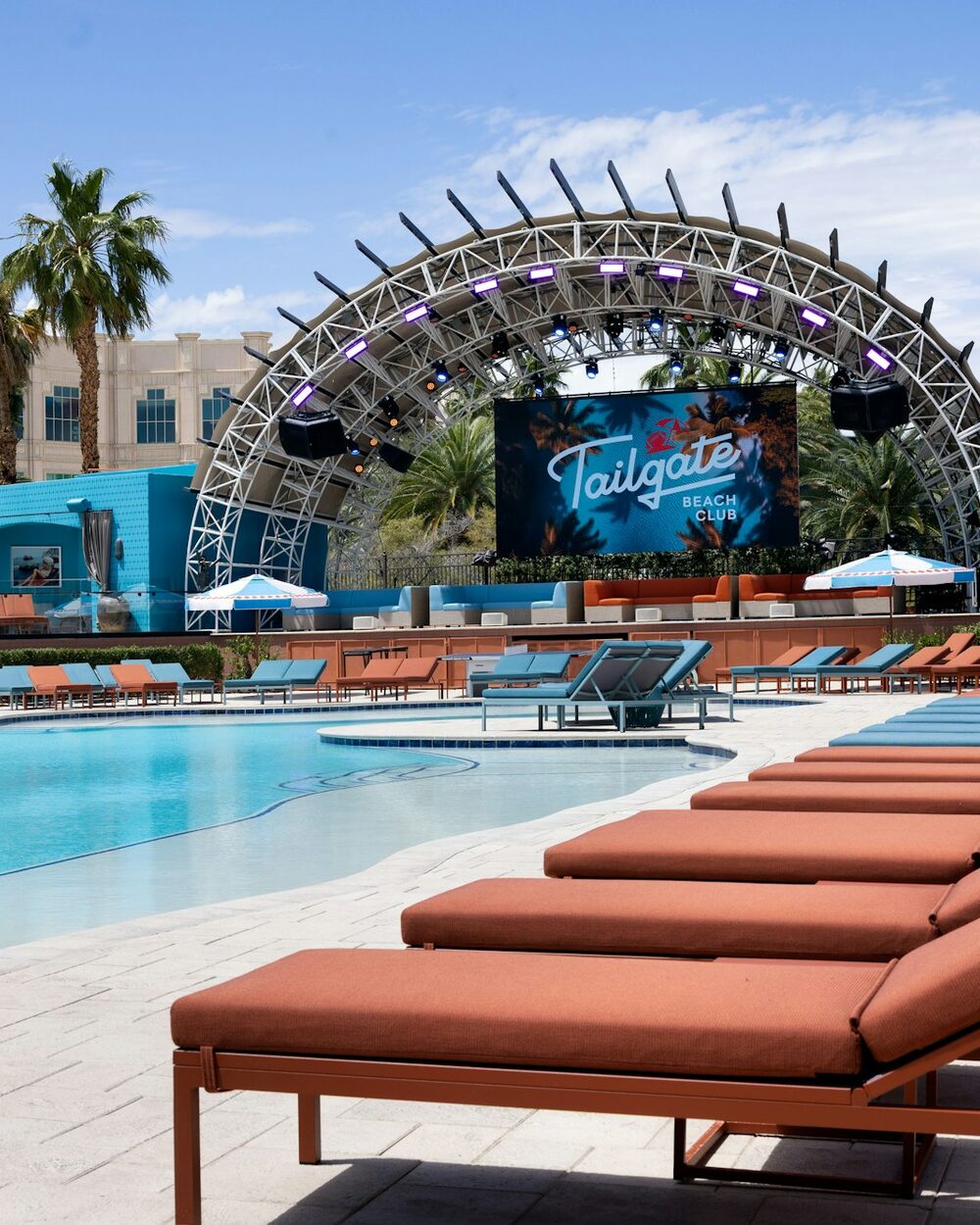 Tailgate Beach Club in Las Vegas