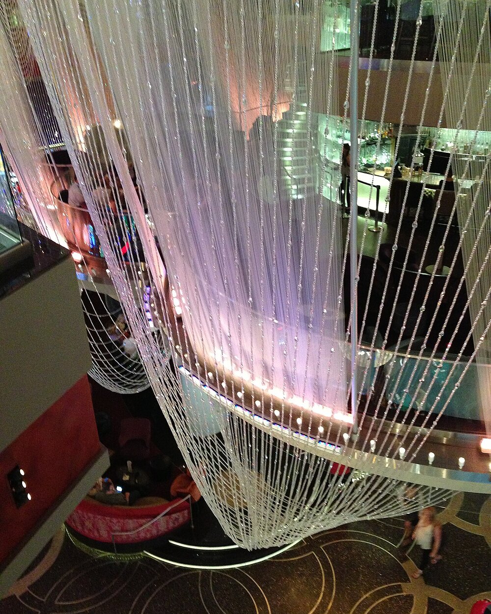 The Chandelier in Las Vegas